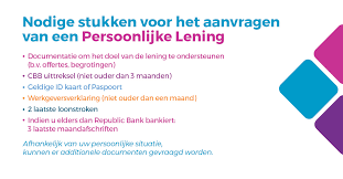 persoonlijke lening