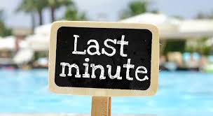 last minute vakantie