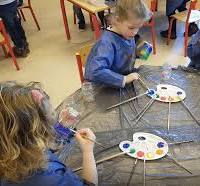 thema kunst peuters