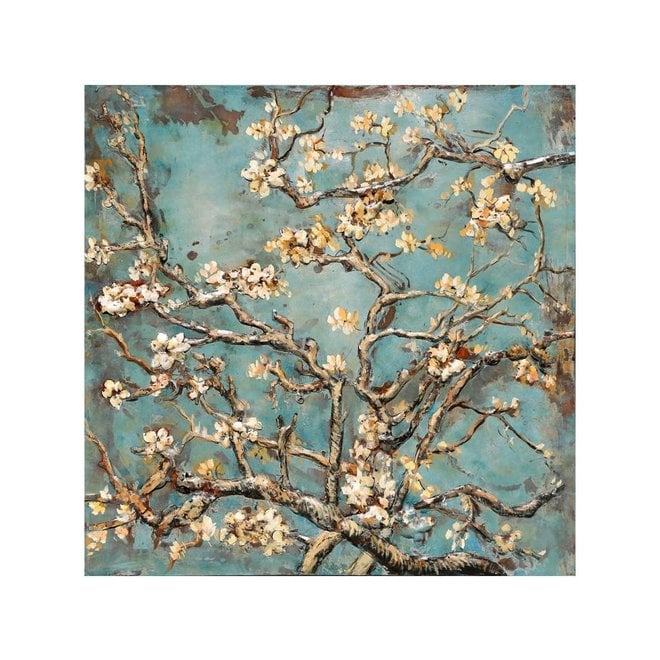 kunst aan de muur metaal