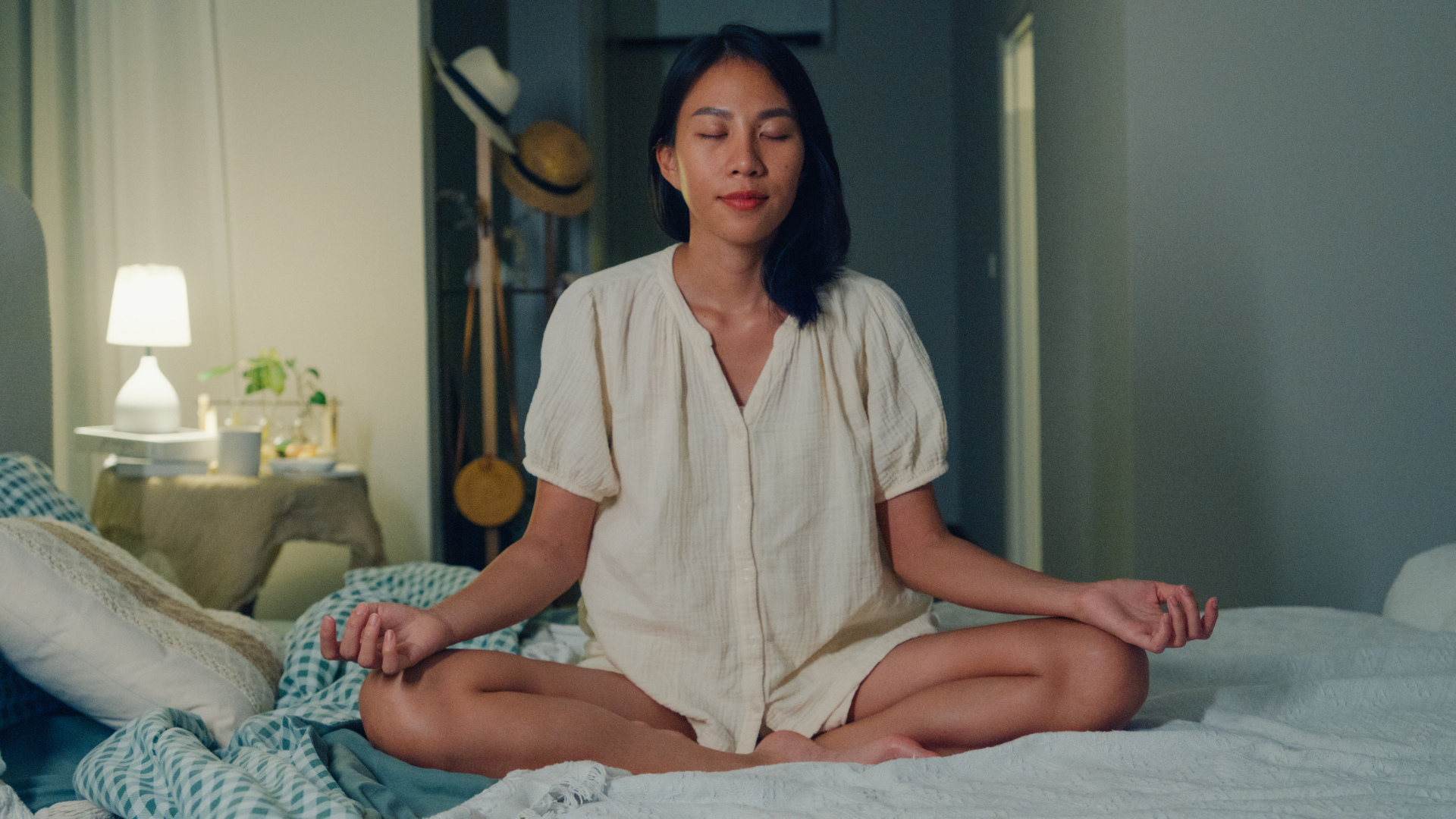 mediteren in bed